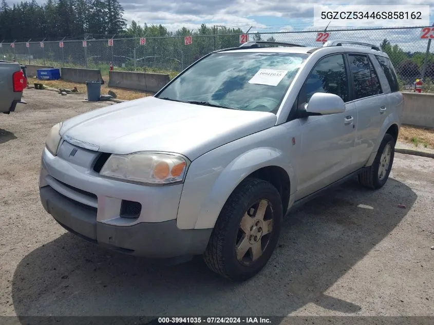 2006 Saturn Vue V6 VIN: 5GZCZ53446S858162 Lot: 39941035