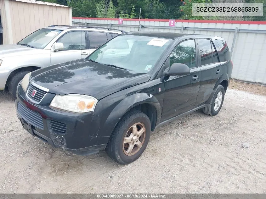 5GZCZ33D26S865809 2006 Saturn Vue 4 Cyl