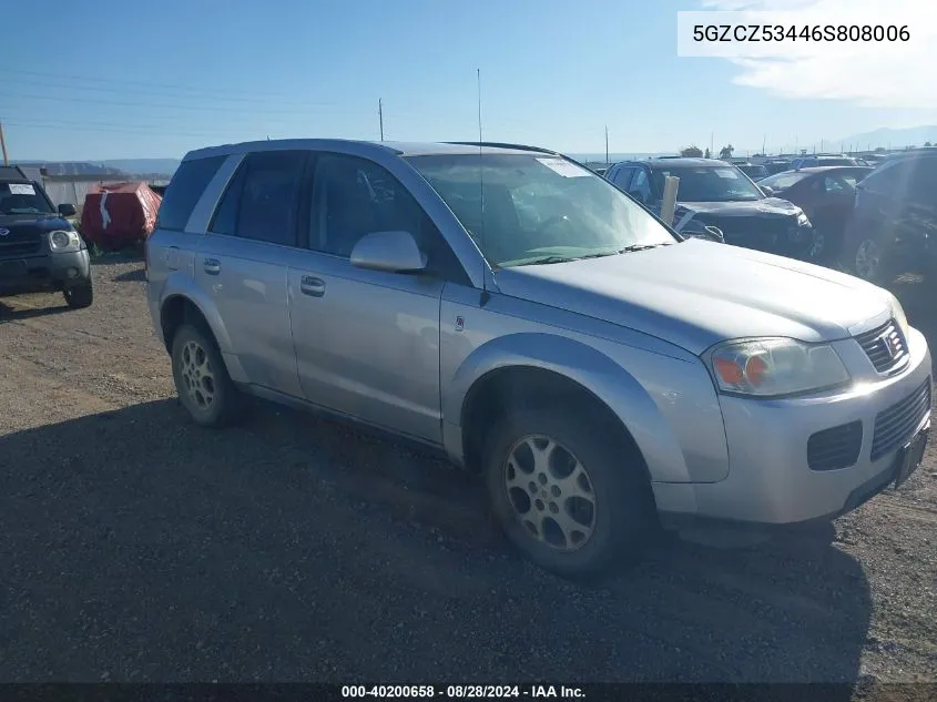 2006 Saturn Vue V6 VIN: 5GZCZ53446S808006 Lot: 40200658