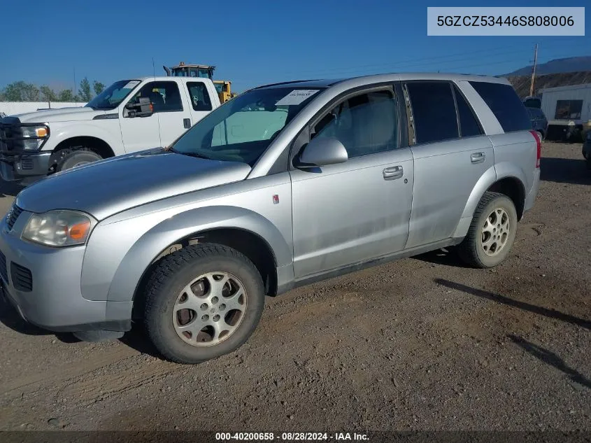 2006 Saturn Vue V6 VIN: 5GZCZ53446S808006 Lot: 40200658