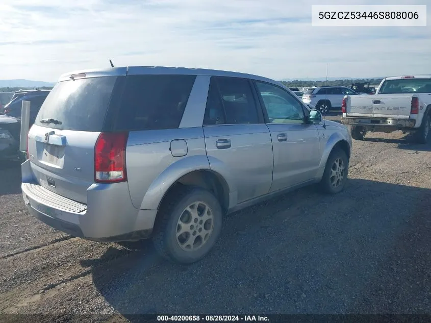 2006 Saturn Vue V6 VIN: 5GZCZ53446S808006 Lot: 40200658