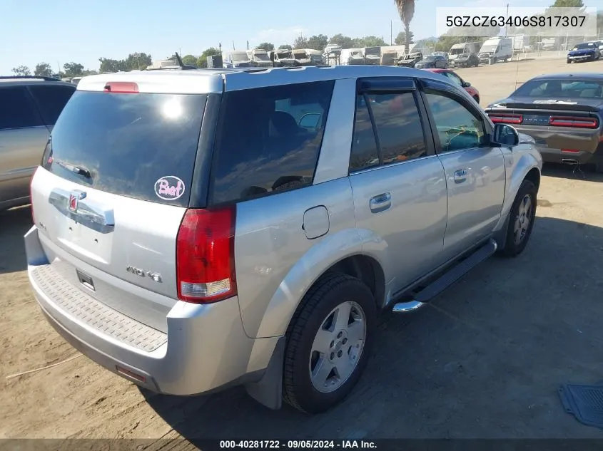 2006 Saturn Vue V6 VIN: 5GZCZ63406S817307 Lot: 40281722