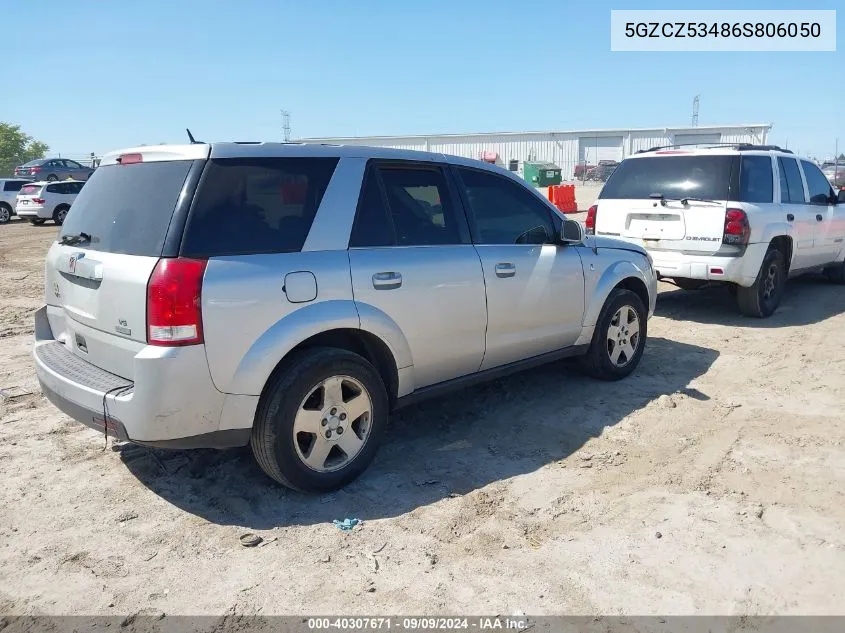 2006 Saturn Vue V6 VIN: 5GZCZ53486S806050 Lot: 40307671