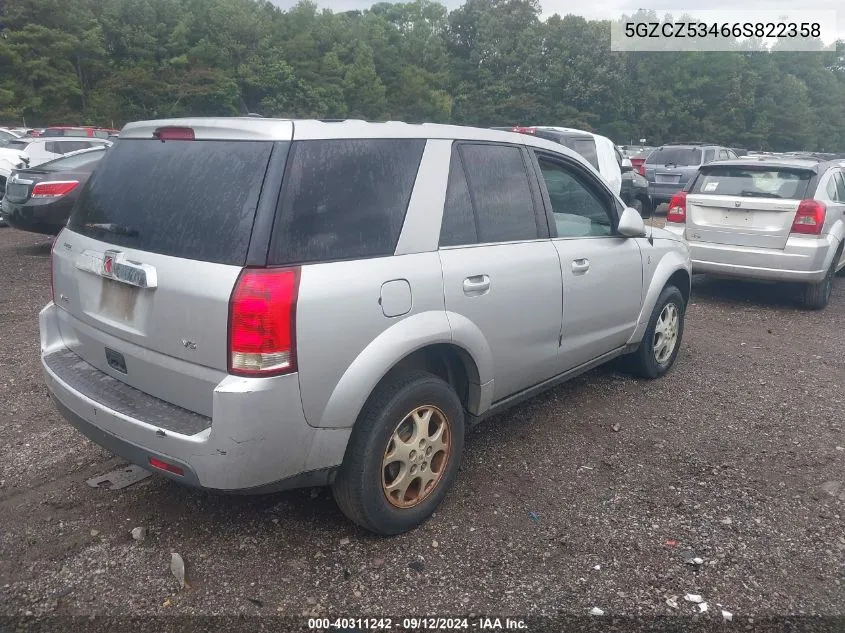 2006 Saturn Vue V6 VIN: 5GZCZ53466S822358 Lot: 40311242