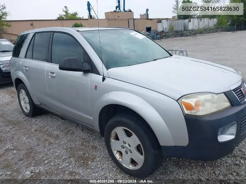 2006 Saturn Vue V6 VIN: 5GZCZ53416S823630 Lot: 40381295