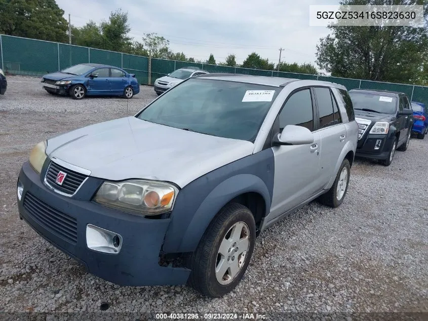 2006 Saturn Vue V6 VIN: 5GZCZ53416S823630 Lot: 40381295