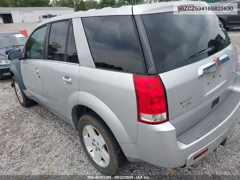 2006 Saturn Vue V6 VIN: 5GZCZ53416S823630 Lot: 40381295