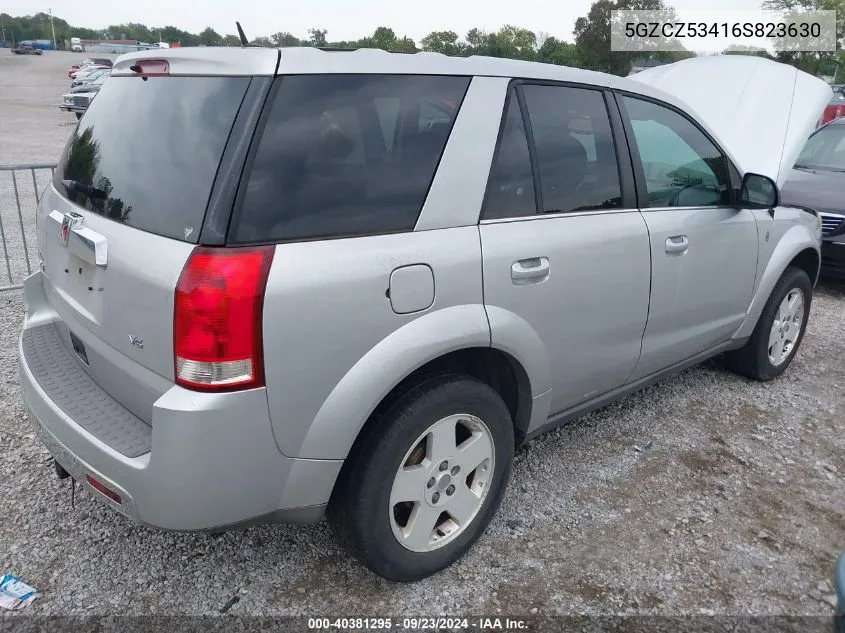 2006 Saturn Vue V6 VIN: 5GZCZ53416S823630 Lot: 40381295