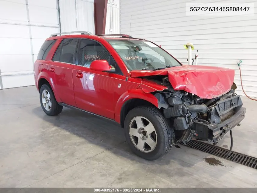 2006 Saturn Vue V6 VIN: 5GZCZ63446S808447 Lot: 40392176