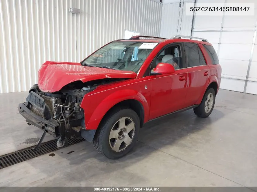 2006 Saturn Vue V6 VIN: 5GZCZ63446S808447 Lot: 40392176