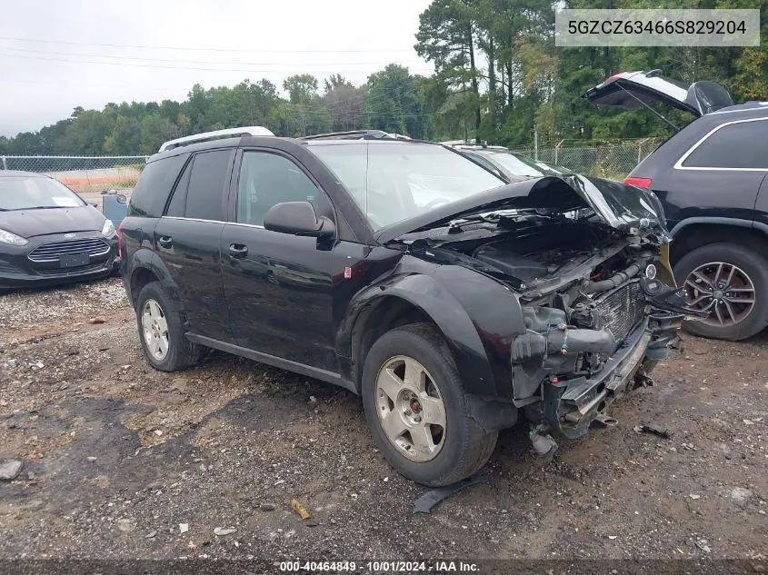 2006 Saturn Vue V6 VIN: 5GZCZ63466S829204 Lot: 40464849