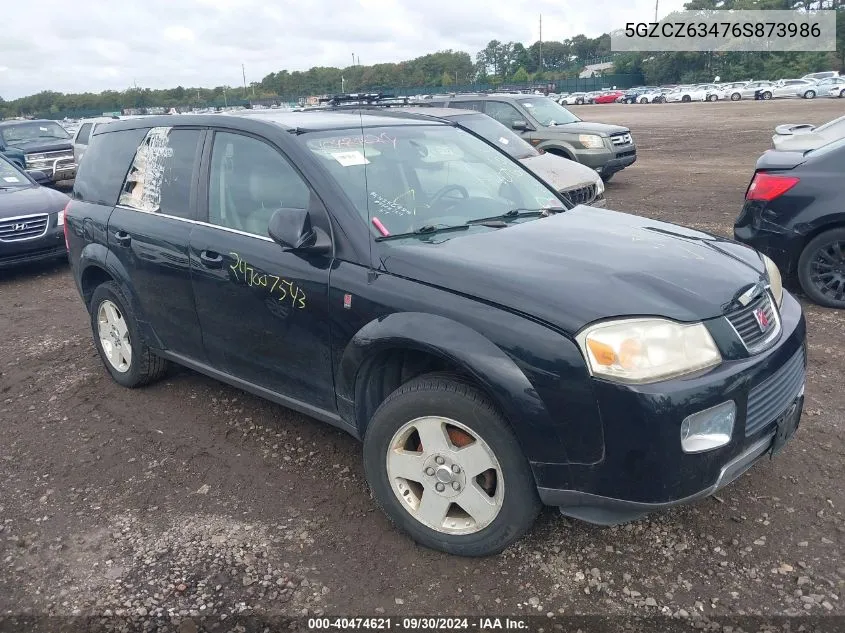 2006 Saturn Vue V6 VIN: 5GZCZ63476S873986 Lot: 40474621