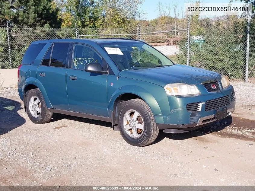 2006 Saturn Vue 4 Cyl VIN: 5GZCZ33DX6SH46408 Lot: 40525539