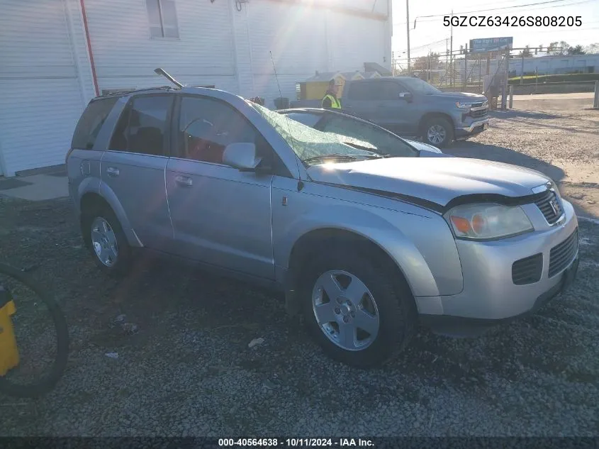 2006 Saturn Vue V6 VIN: 5GZCZ63426S808205 Lot: 40564638