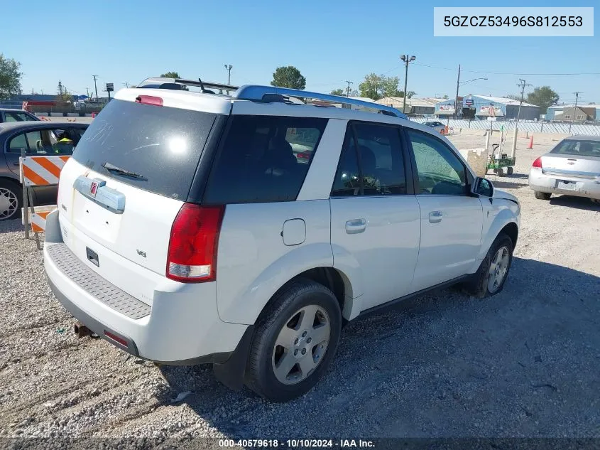 2006 Saturn Vue V6 VIN: 5GZCZ53496S812553 Lot: 40579618