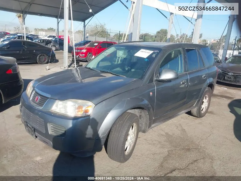 2006 Saturn Vue V6 VIN: 5GZCZ53466S847244 Lot: 40691348