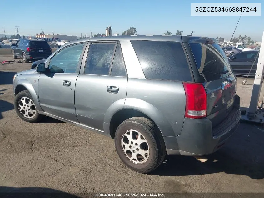 2006 Saturn Vue V6 VIN: 5GZCZ53466S847244 Lot: 40691348