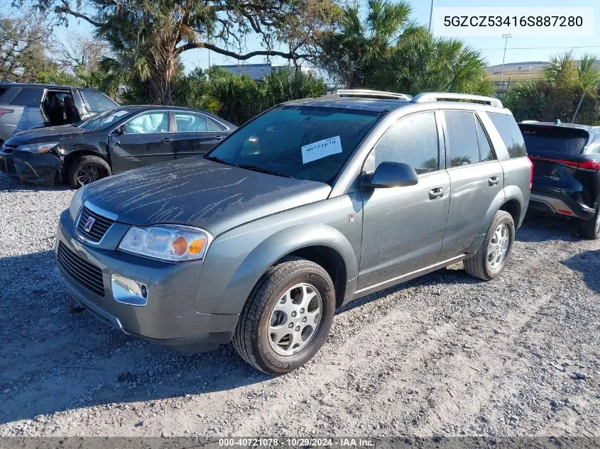 2006 Saturn Vue V6 VIN: 5GZCZ53416S887280 Lot: 40721078