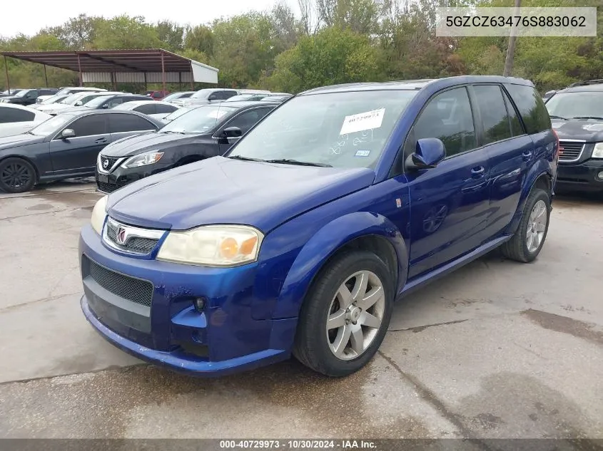 2006 Saturn Vue V6 VIN: 5GZCZ63476S883062 Lot: 40729973