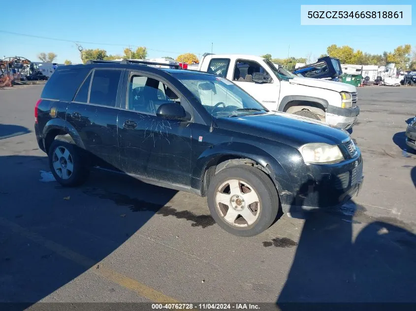 2006 Saturn Vue VIN: 5GZCZ53466S818861 Lot: 40762728