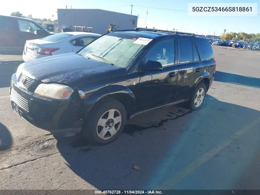 2006 Saturn Vue VIN: 5GZCZ53466S818861 Lot: 40762728