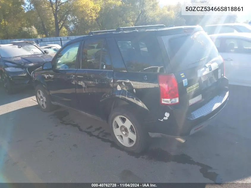 2006 Saturn Vue VIN: 5GZCZ53466S818861 Lot: 40762728