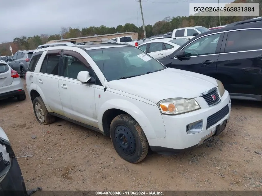 2006 Saturn Vue V6 VIN: 5GZCZ63496S831884 Lot: 40788946