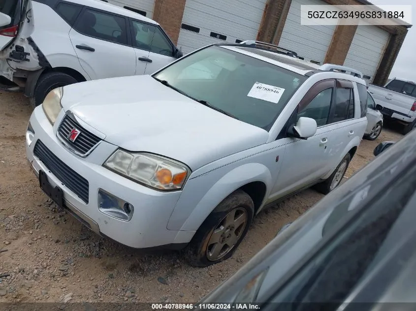 2006 Saturn Vue V6 VIN: 5GZCZ63496S831884 Lot: 40788946