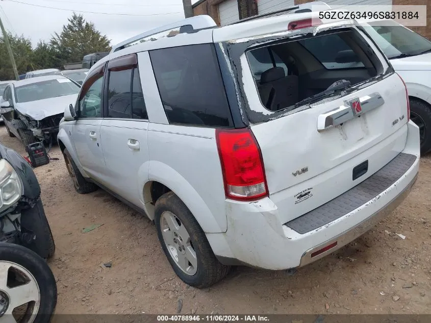 2006 Saturn Vue V6 VIN: 5GZCZ63496S831884 Lot: 40788946