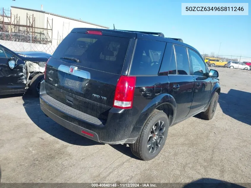 2006 Saturn Vue V6 VIN: 5GZCZ63496S811246 Lot: 40840145