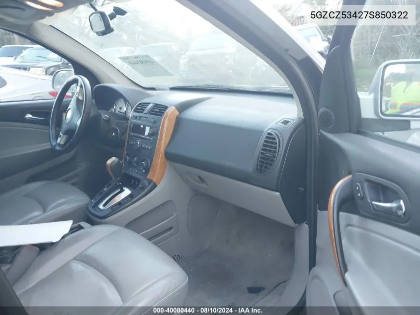 5GZCZ53427S850322 2007 Saturn Vue V6