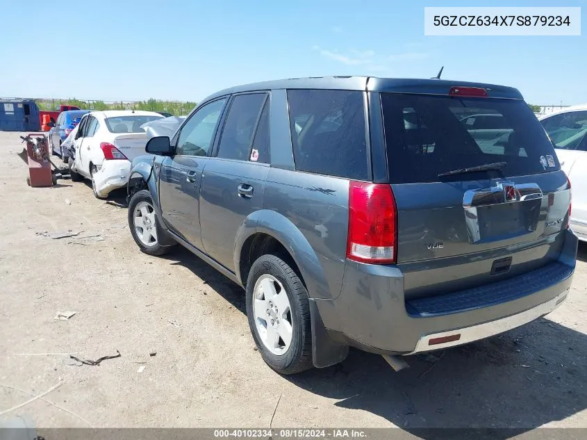 2007 Saturn Vue V6 VIN: 5GZCZ634X7S879234 Lot: 40102334