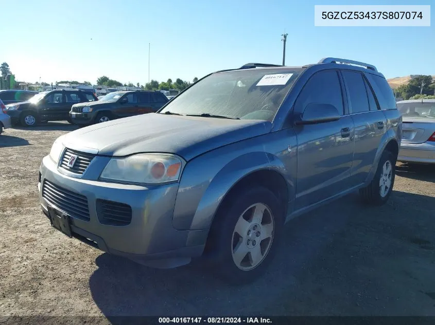 2007 Saturn Vue V6 VIN: 5GZCZ53437S807074 Lot: 40167147