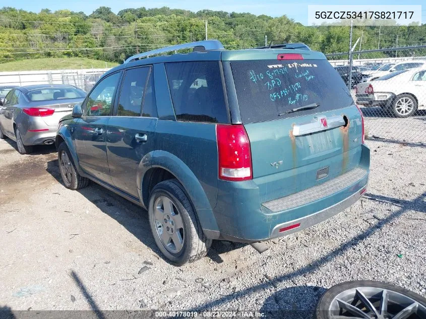 2007 Saturn Vue V6 VIN: 5GZCZ53417S821717 Lot: 40178019