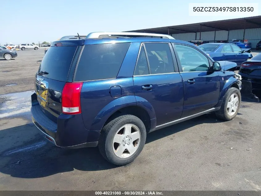 2007 Saturn Vue V6 VIN: 5GZCZ53497S813350 Lot: 40231080