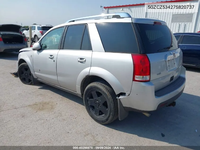 2007 Saturn Vue V6 VIN: 5GZCZ53427S820737 Lot: 40298875