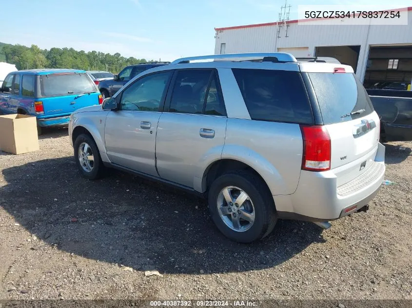 2007 Saturn Vue V6 VIN: 5GZCZ53417S837254 Lot: 40387392