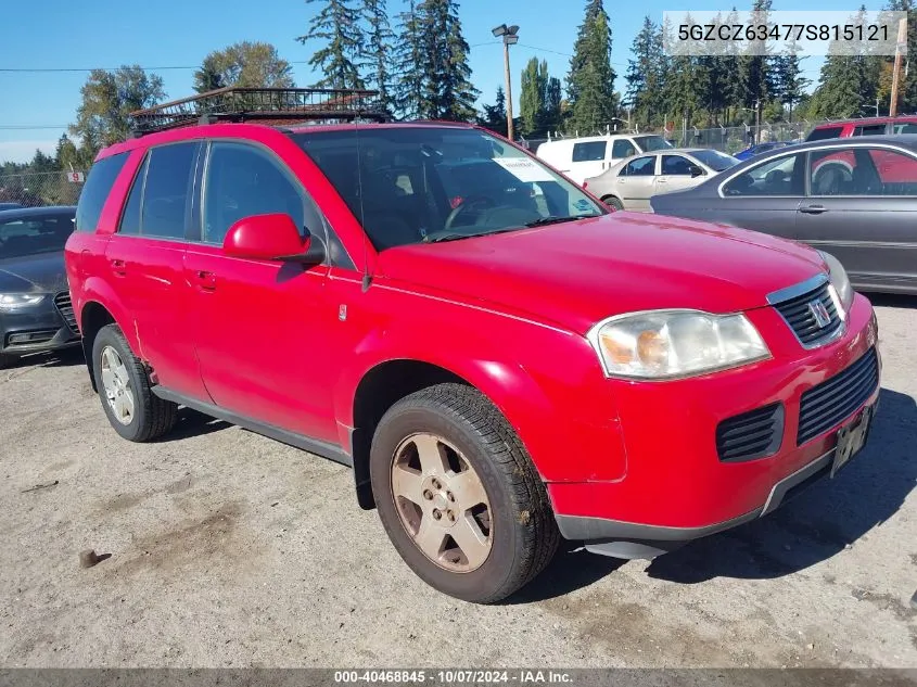 2007 Saturn Vue VIN: 5GZCZ63477S815121 Lot: 40468845