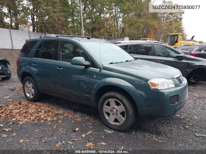 2007 Saturn Vue V6 VIN: 5GZCZ63477S850077 Lot: 40595569