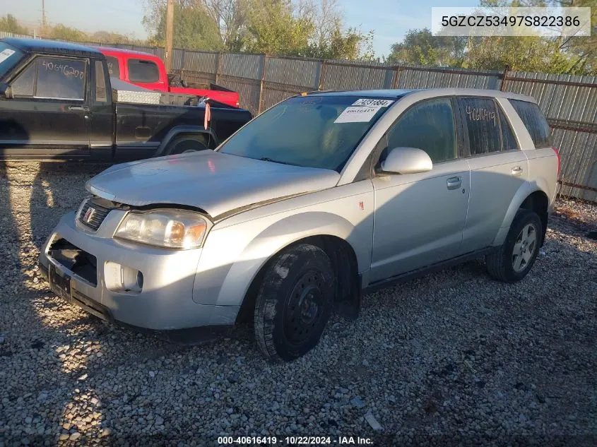 2007 Saturn Vue V6 VIN: 5GZCZ53497S822386 Lot: 40616419