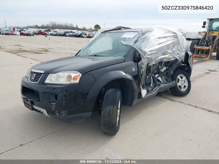 2007 Saturn Vue 4 Cyl VIN: 5GZCZ33D97S846420 Lot: 40668124