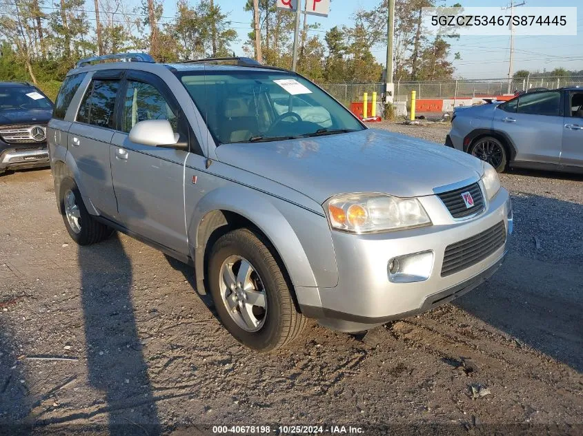 2007 Saturn Vue VIN: 5GZCZ53467S874445 Lot: 40678198