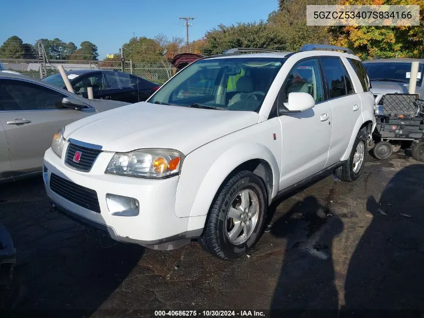 2007 Saturn Vue V6 VIN: 5GZCZ53407S834166 Lot: 40686275