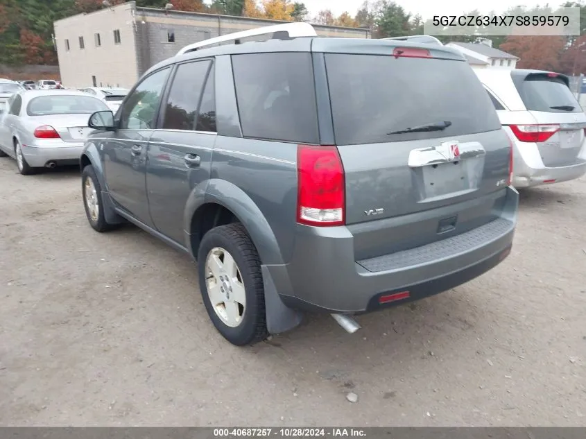 2007 Saturn Vue VIN: 5GZCZ634X7S859579 Lot: 40687257