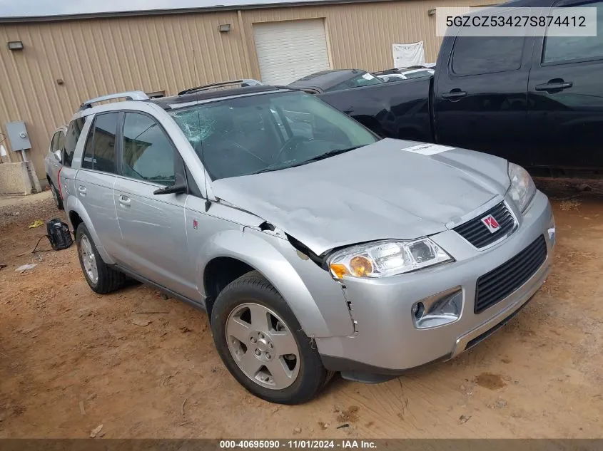 2007 Saturn Vue V6 VIN: 5GZCZ53427S874412 Lot: 40695090