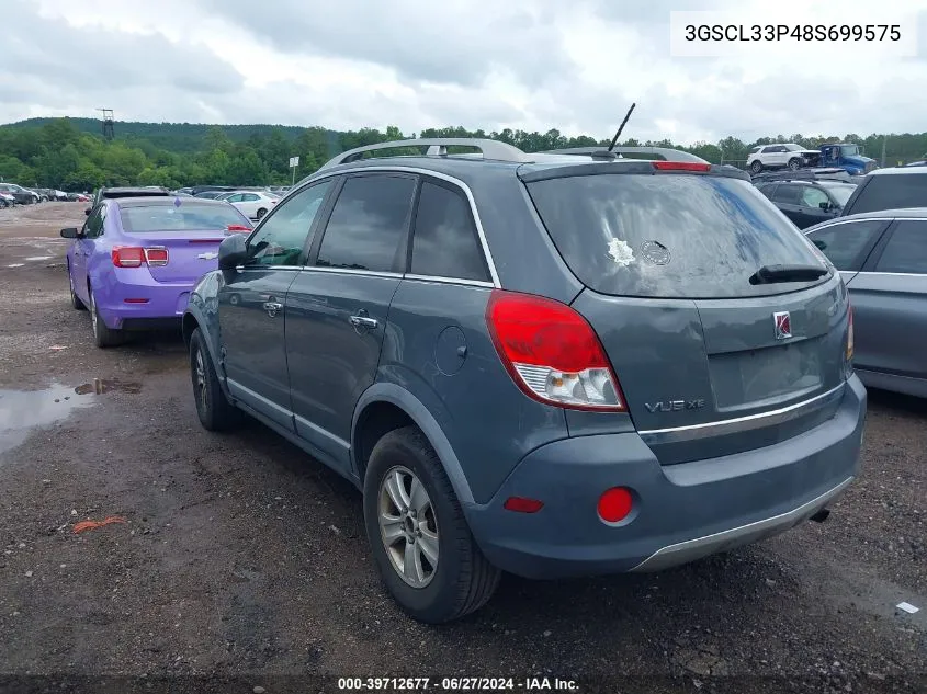 3GSCL33P48S699575 2008 Saturn Vue 4-Cyl Xe