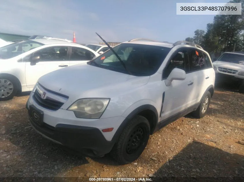 3GSCL33P48S707996 2008 Saturn Vue 4-Cyl Xe