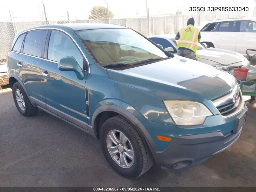 3GSCL33P98S633040 2008 Saturn Vue Xe