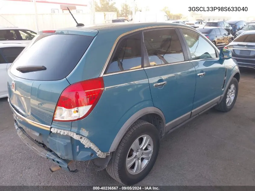 3GSCL33P98S633040 2008 Saturn Vue Xe