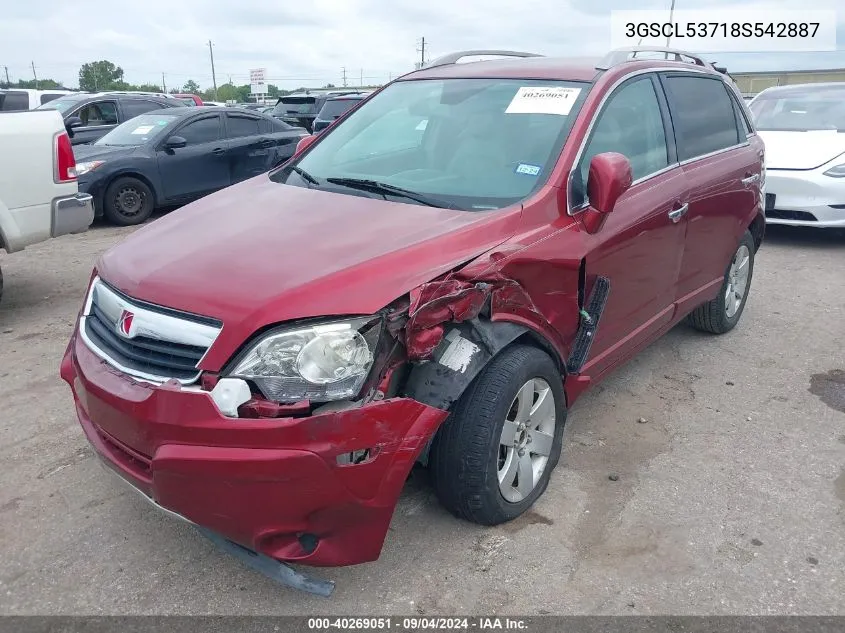 3GSCL53718S542887 2008 Saturn Vue V6 Xr